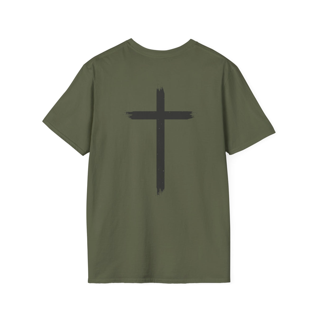 Jesus Is King Cross T-Shirt — Christian Faith Tee for Worship & Easter